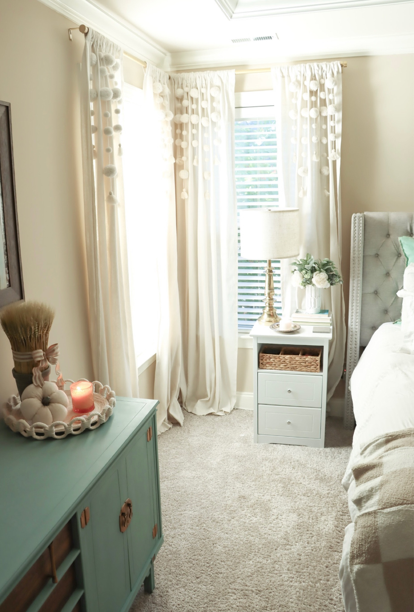 Step into my cozy bedroom! I am loving all the dreamy details in this boho bedroom refresh! These Pom curtains from Lush Decor are the perfect finishing touch!

Let me know in the comments if you have any questions about these gorgeous, boho curtains! 

#LTKsalealert #LTKSeasonal #LTKhome
