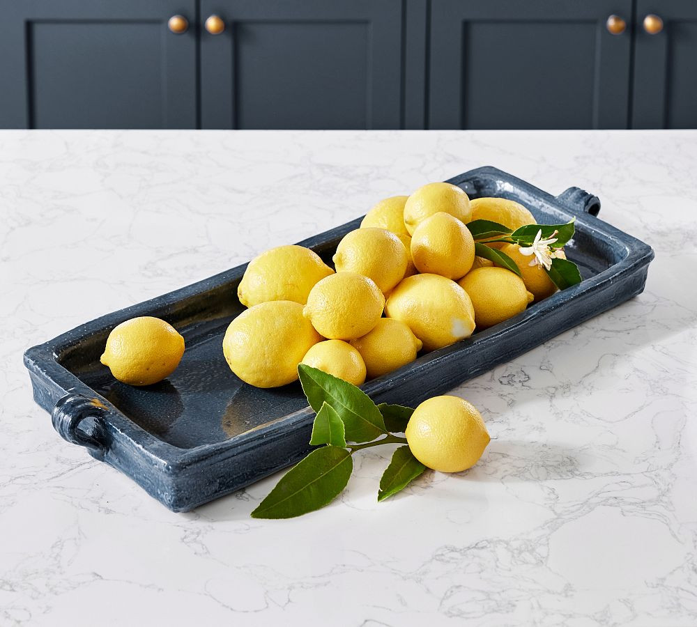 Emery Handcrafted Ceramic Tray | Pottery Barn (US)