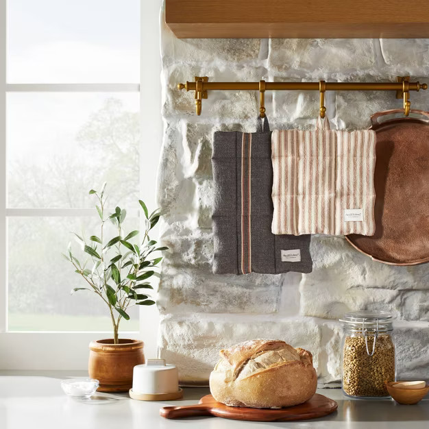 16" Faux Olive Leaf Potted Plant - Hearth & Hand™ with Magnolia | Target