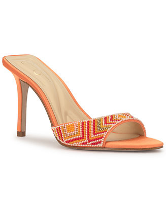 Jessica Simpson Women's Dravie Beaded Stiletto Sandals - Macy's | Macy's