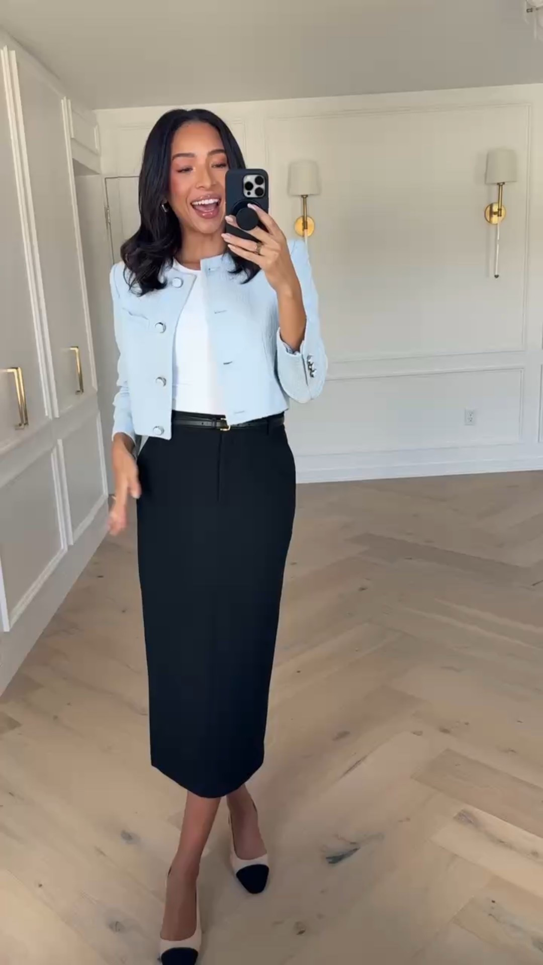 Work outfit 🤍 Wearing size 4 jacket and size 4 maxi skirt @aritzia #aritziapartner

Workwear
Office outfit 
Summer work clothes
Business casual 
Summer outfit 
Summer skirt 

#LTKStyleTip #LTKWorkwear #LTKFindsUnder100