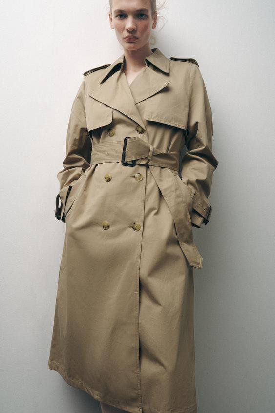 WATER-REPELLENT TRENCH COAT, ZW COLLECTION | Zara UK