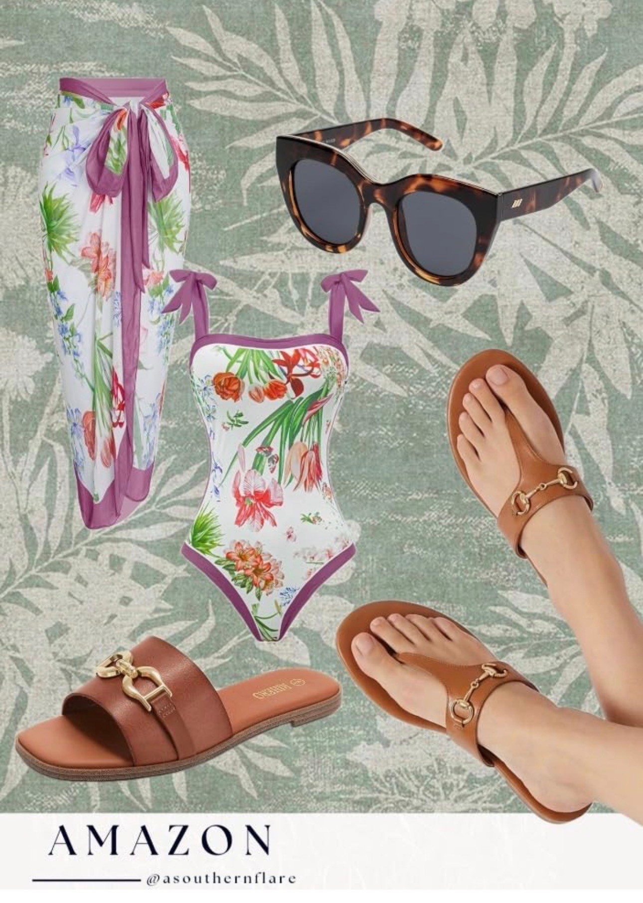 Get ready for summer with these chic picks! From stylish swimwear to comfy sandals, find everything you need for a perfect beach day. #summervibes #fashion

#LTKSwim #LTKTravel