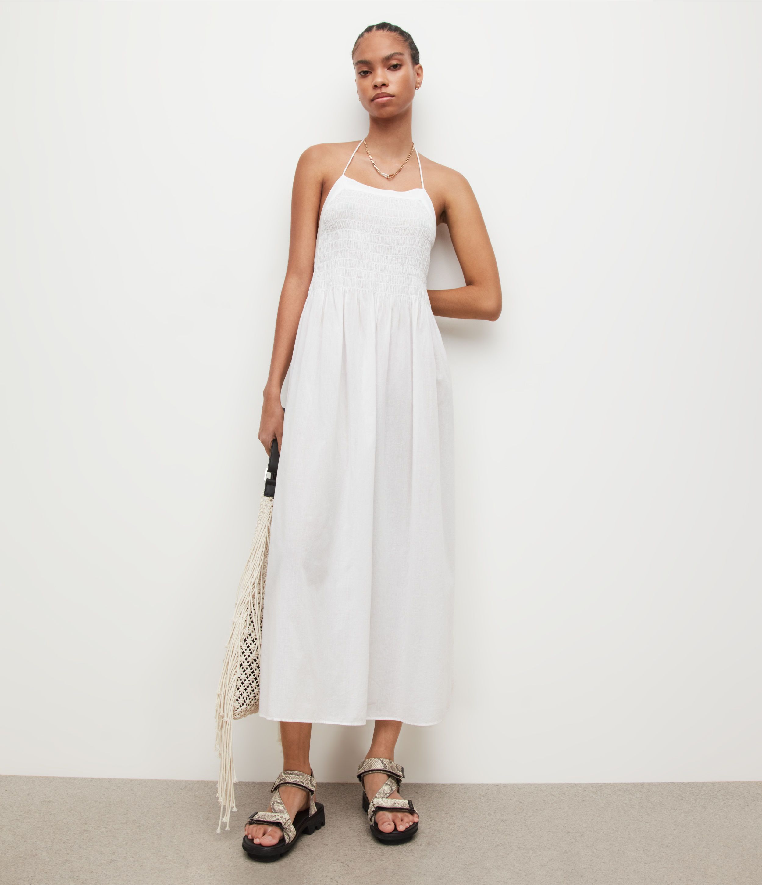 AllSaints Iris Maxi Dress | AllSaints US