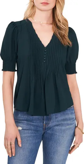 Pleated Bib Top | Nordstrom