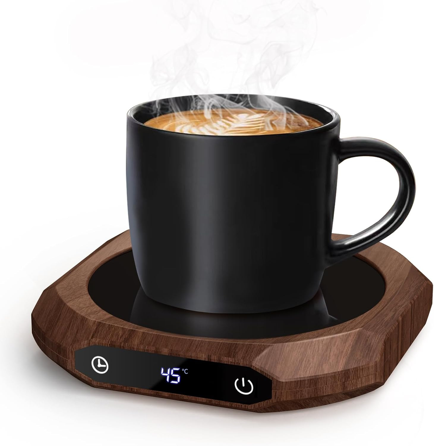 MQUPIN Mug Warmer, Coffee Warmer for Desk with 3 Temperature Settings (55℃/65℃/75℃), Cup Wa... | Amazon (UK)