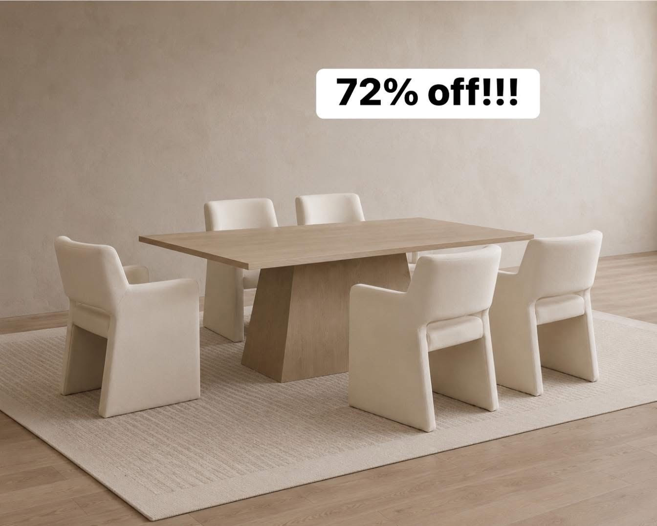 WHAT?! These CB inspired dining chairs are under $100 pp right now?!?! Selling out quickly 🚨🏃‍♀️😍