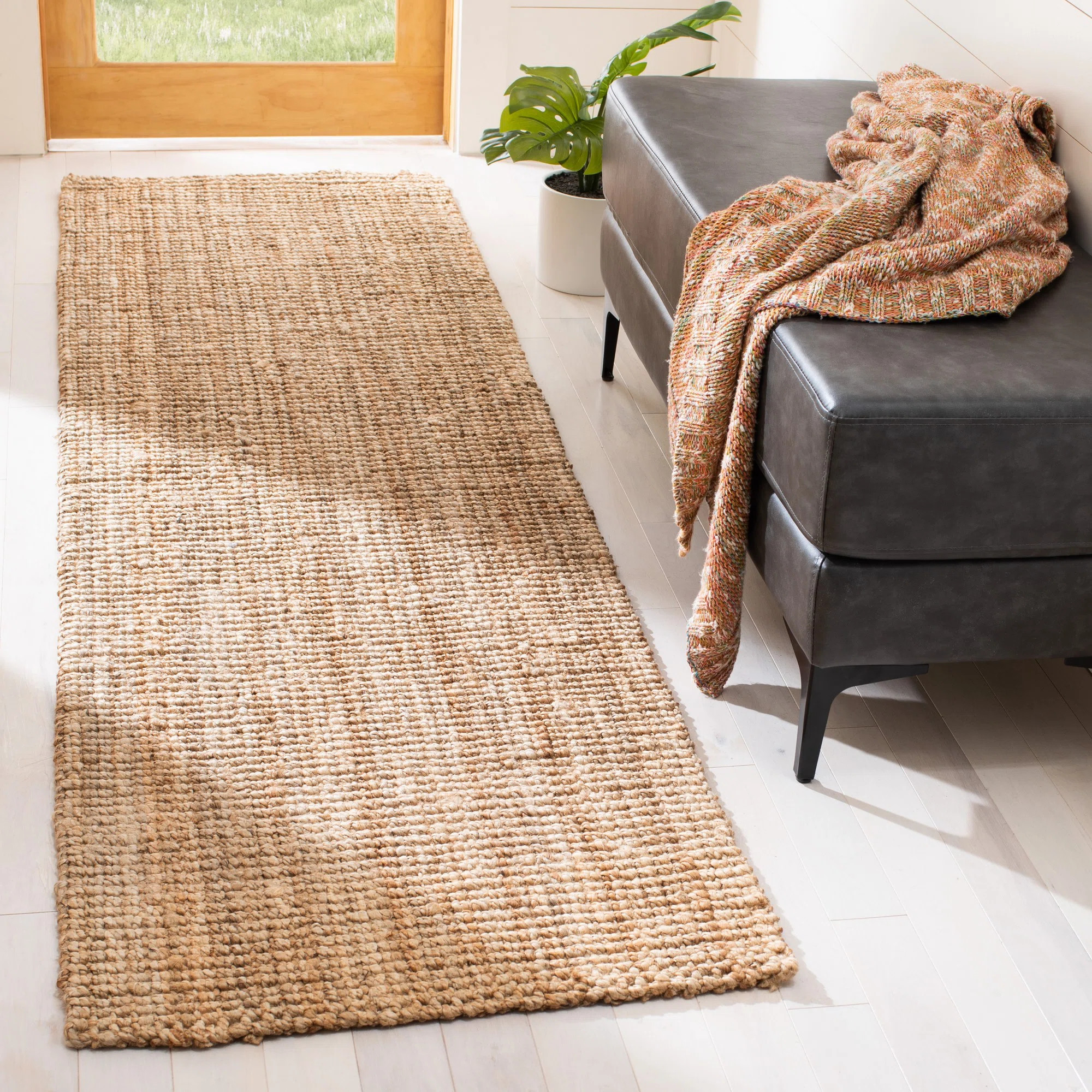 Martha Stewart Hand Woven Jute Solid Color Rug | Wayfair North America