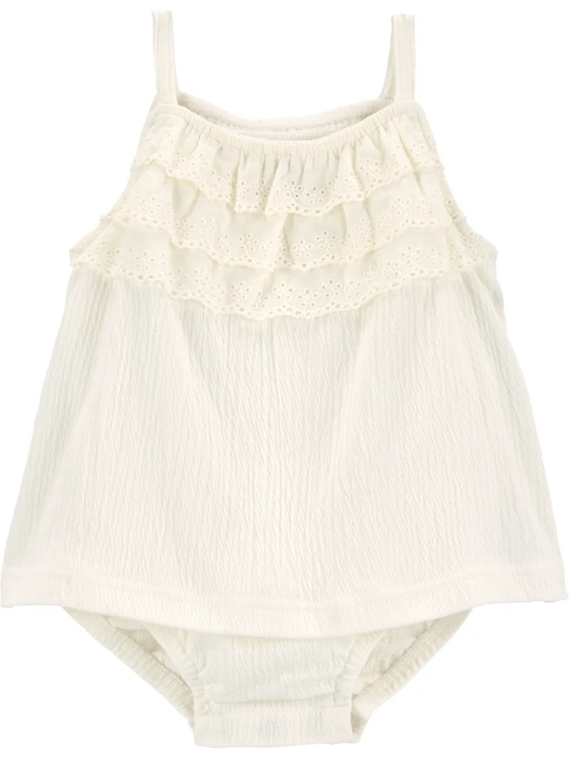 Carter's Child of Mine Baby Girl Dress, Sizes 0/3-24 Months | Walmart (US)