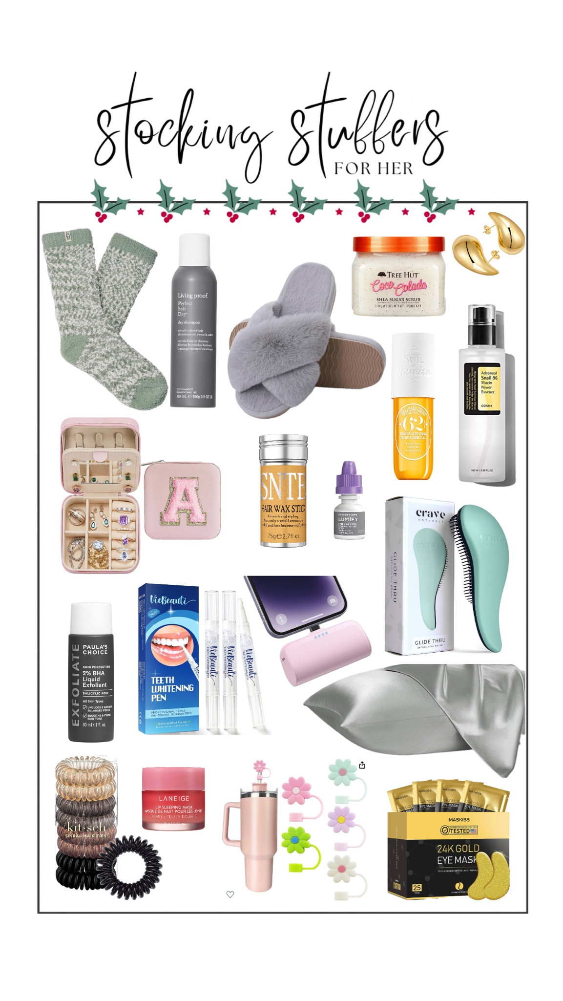 A curated list of the BEST of the best selling products, under $30 - perfect for stocking stuffers for any gal in your life! 🎄🎁

#LTKfindsunder50 #LTKbeauty #LTKGiftGuide