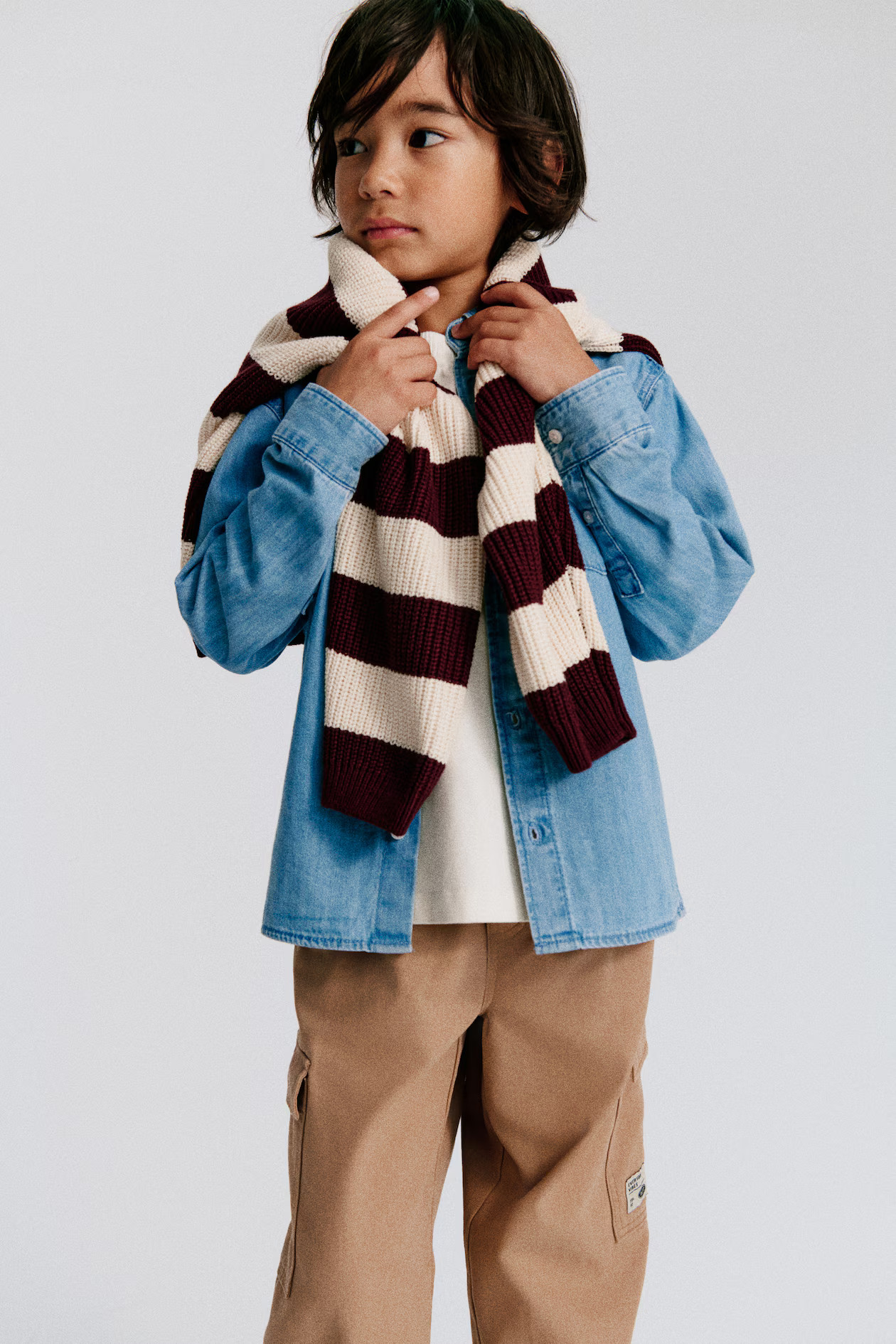 Cotton Denim Shirt | H&M (US, CA, MX)
