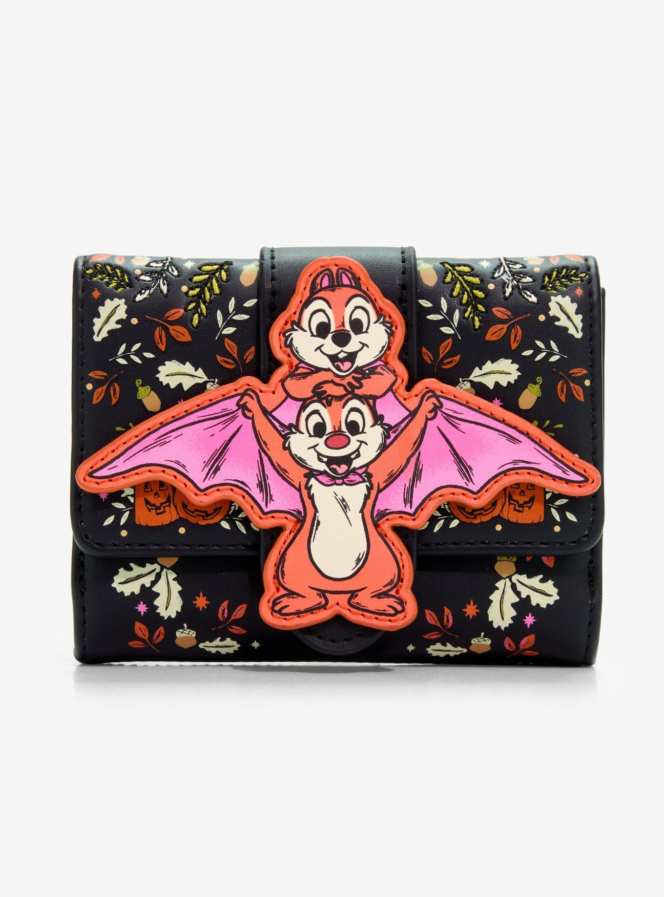 Loungefly Disney Chip & Dale Bat Zip Wallet — BoxLunch Exclusive | BoxLunch