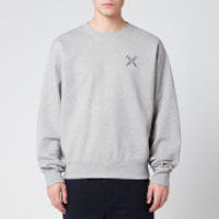 KENZO Men's Sport Crewneck Sweatshirt - Pearl Grey - XL | Coggles (Global)