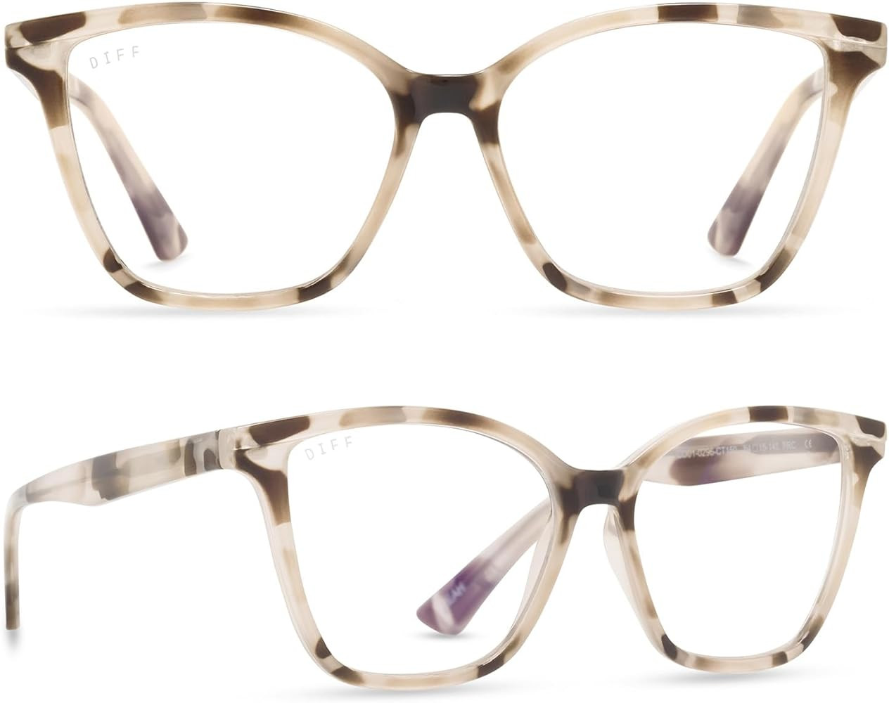 DIFF Reading glasses Leah blue light blocking, Lightweight Oversized Readers for Women | Amazon (US)