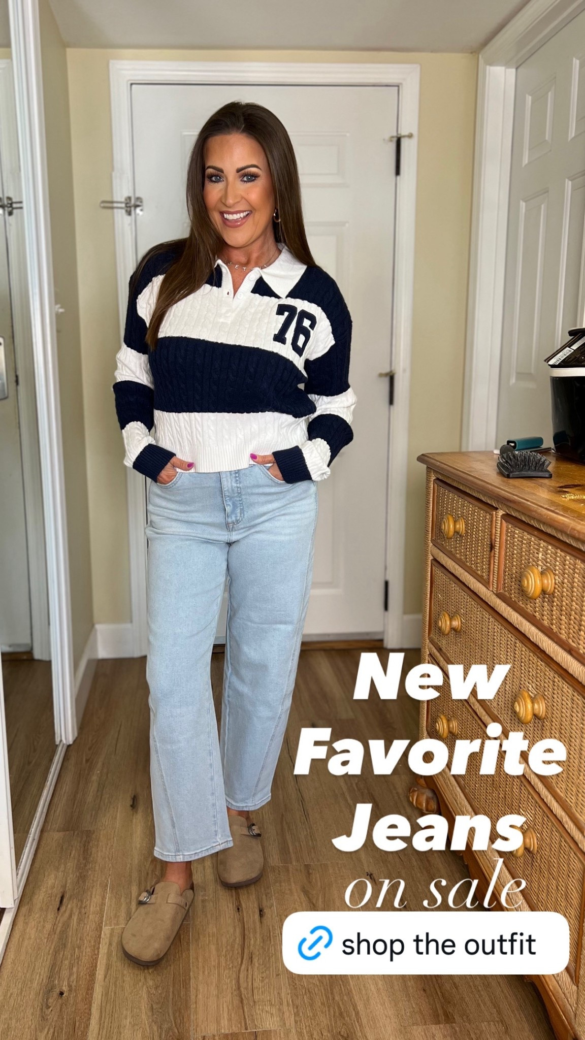 New favorite jeans on sale! They’re not huge and crazy looking like what you typically think when you hear barrel jeans. I’m in a size 2. Top is a small.


Fall outfit, fall fashion, fall style, Walmart finds, Walmart fashion, Walmart style 

#LTKStyleTip #LTKFindsUnder50 #LTKSeasonal