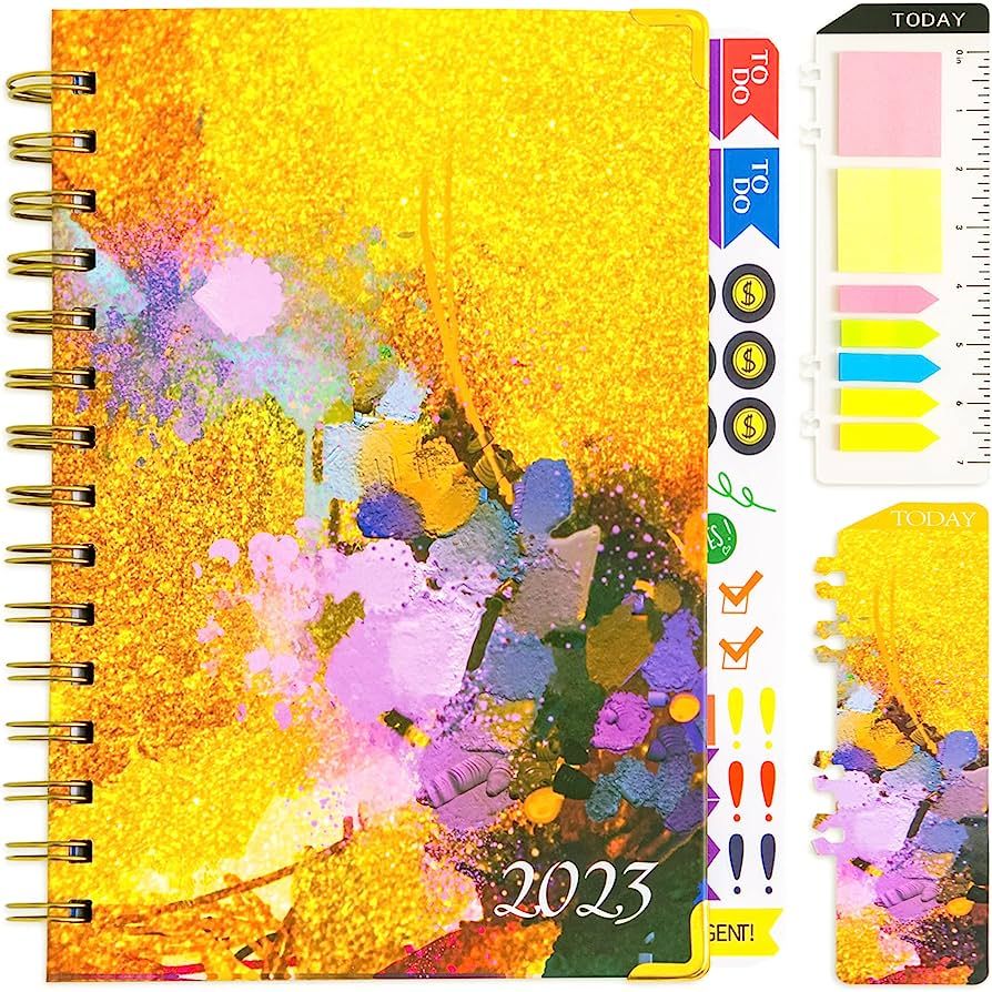 Planner 2023-2024 Daily Weekly and Monthly, Hardcover 14-Month School Calendar Planner Organizer ... | Amazon (US)