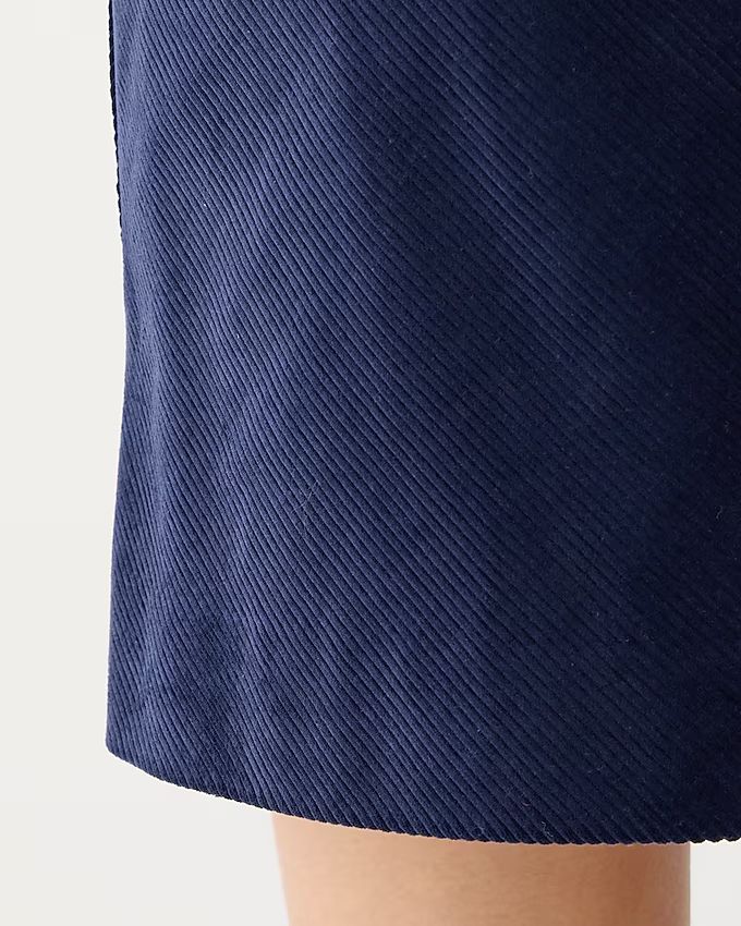 Stretch corduroy mini skirt | J.Crew US