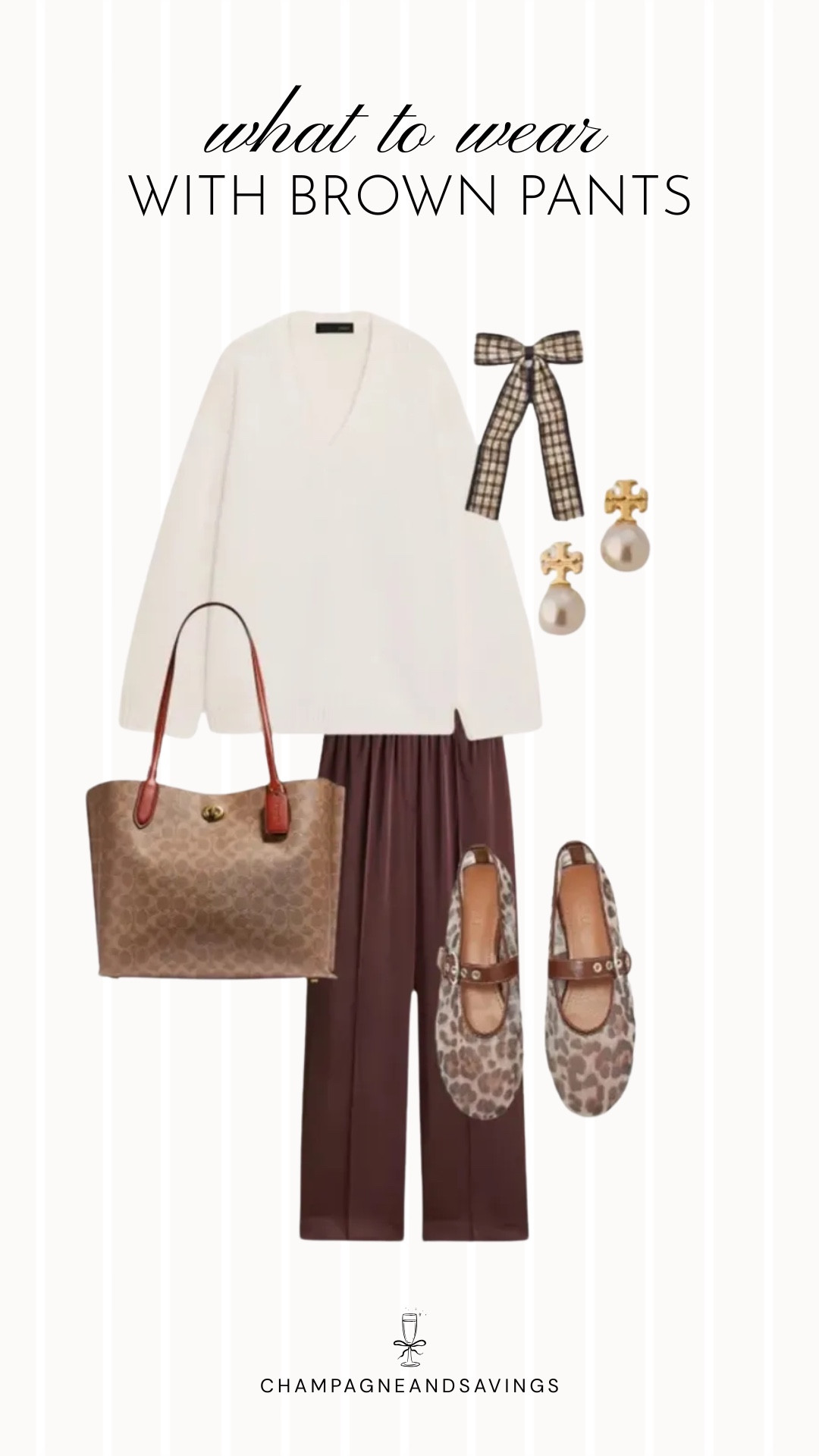 Brown pants outfit

#LTKootd