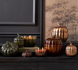 Figural Pumpkin Candle | Pottery Barn (US)
