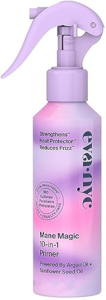 Eva NYC Mane Magic 10-in-1 Primer, Heat Protectant for Hair, Strengthening and Nourishing Hair Pr... | Amazon (US)