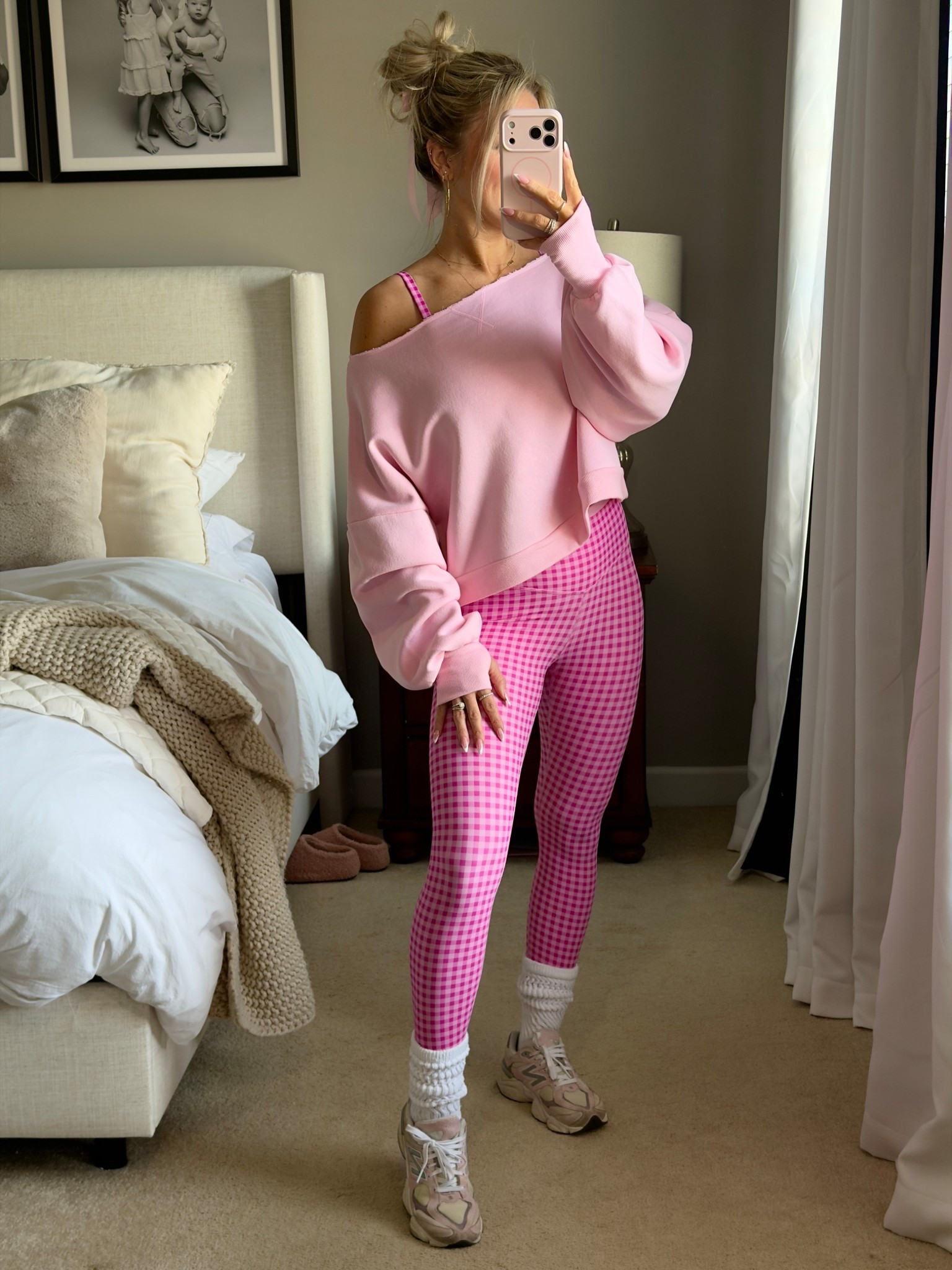 Wearing a small in bottoms and sweatshirt and medium in bra 🤍✨🌸🎀

#LTKmomlife #LTKTall #LTKActive