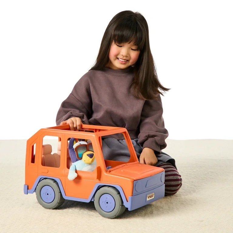 Bluey Buddies Big Heeler 4WD, Take Your Bluey Plushies for A Ride in the Mega Sized Heeler 4WD, C... | Walmart (US)