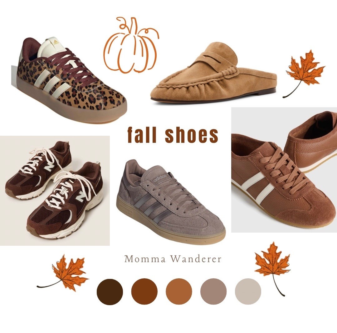 Fall shoe roundup! My go-tos for autumn 2026. Leopard sneakers, loafers, brown sneakers and mules. 🤎 #ltkshoes

#LTKSeasonal #LTKOver40