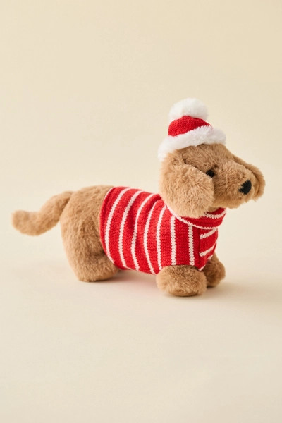 Mon Ami Jingle Dachshund Plushie | Urban Outfitters (US and RoW)