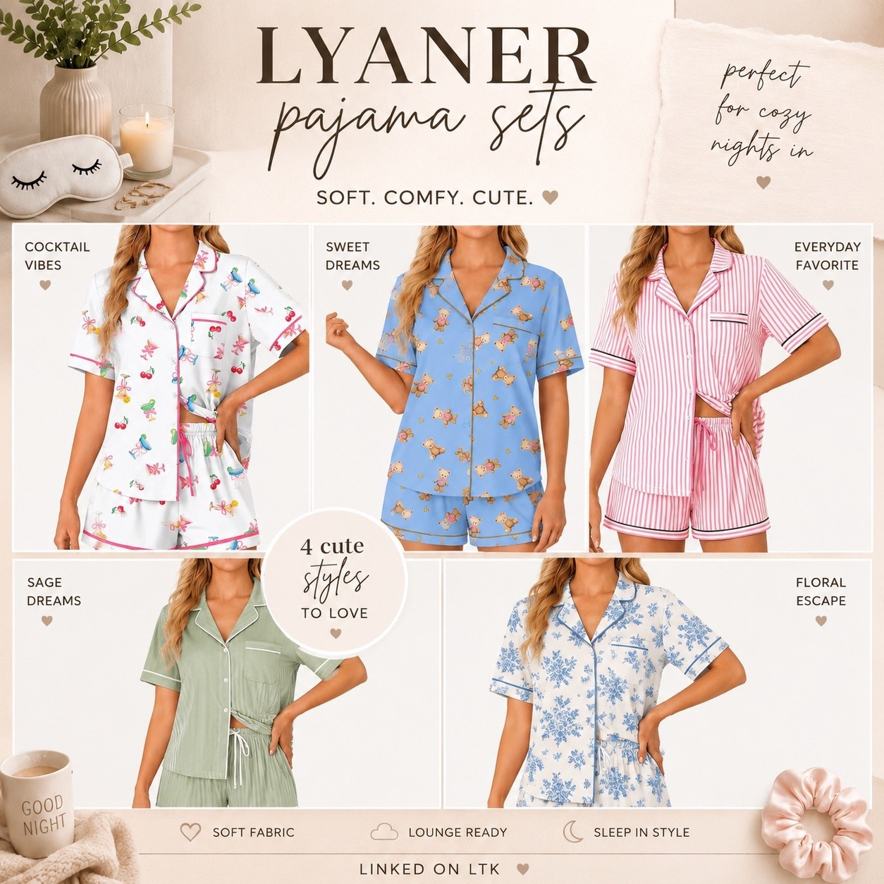 Lowest price! $9.99. I got these. #summerpjs

#LTKSeasonal #LTKSaleAlert