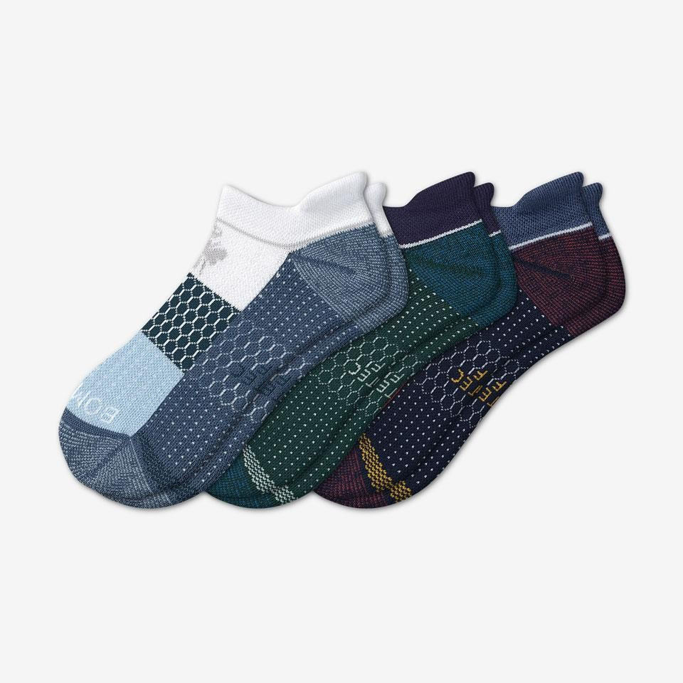 Men's Performance Golf Ankle Sock 3-Pack | Bombas