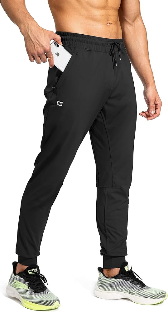 G Gradual Men's Sweatpants with Zipper Pockets Athletic Pants Traning Track Pants Joggers for Men... | Amazon (US)