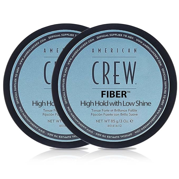 Men's Hair Fiber by American Crew, Like Hair Gel with High Hold with Low Shine, 3 Oz (Pack of 2) | Amazon (US)