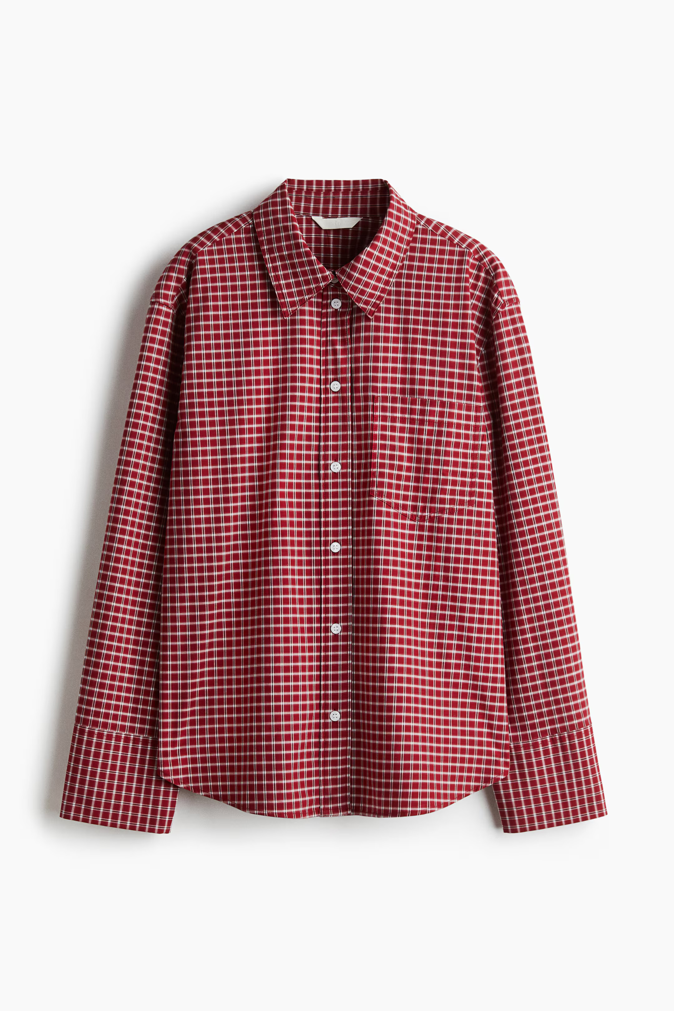 Cotton Poplin Shirt | H&M (US + CA)