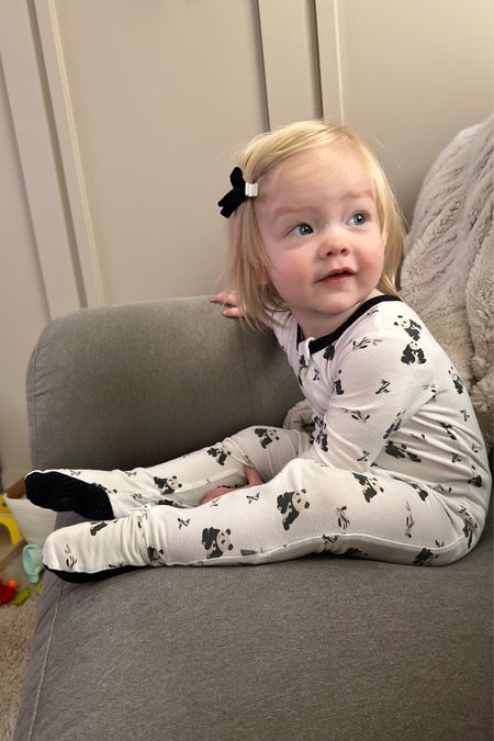 Baby panda pajamas // toddler panda pajamas — the cutest!! This print is discontinued, but I’m tagging some Amazon options. 

#LTKkids #LTKbaby #LTKunder50