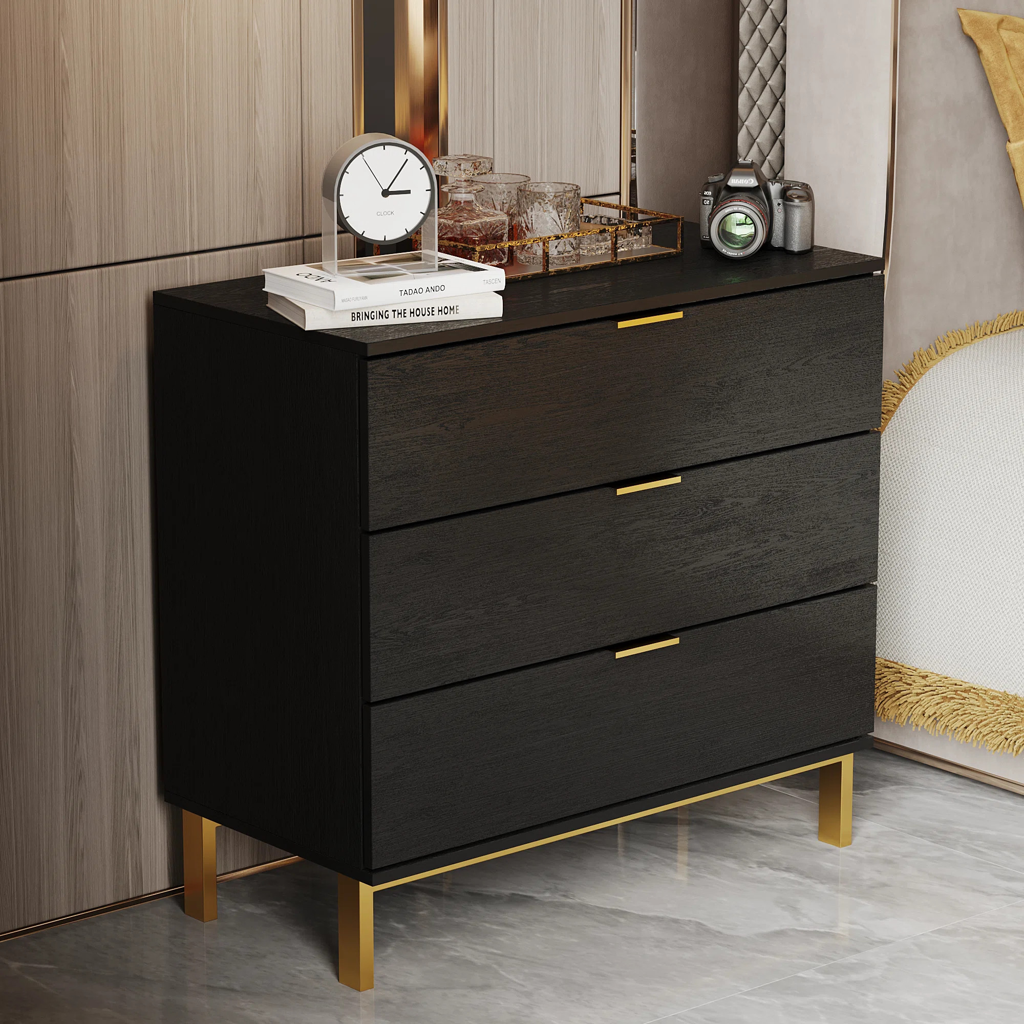 Willa Arlo Interiors Devizes Nightstand & Reviews | Wayfair | Wayfair North America