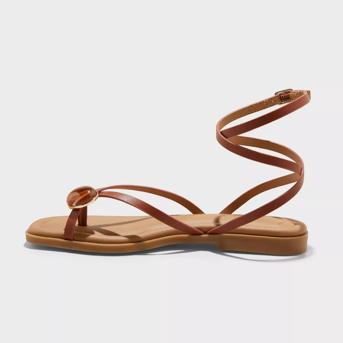 Women's Elizabeth Ankle Strap Sandals with Memory Foam Insole - Universal Thread™ | Target
