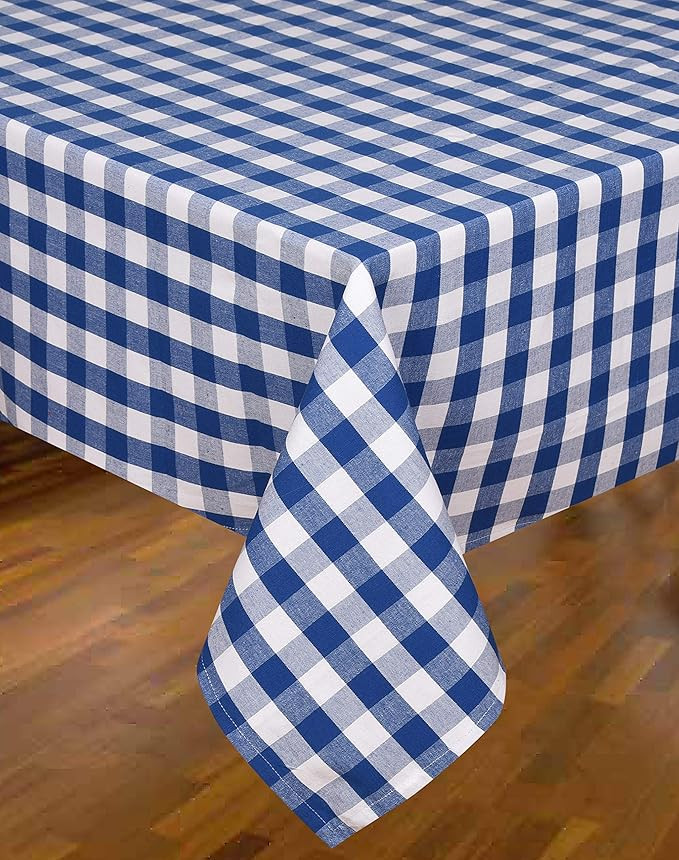 Urban Villa Tablecloth Buffalo Check Table Cloth Tabletop Cover Kitchen Dining Tablecloth 100% Co... | Amazon (US)