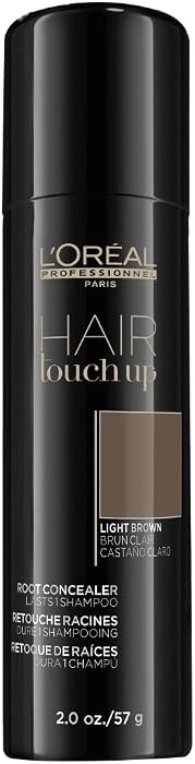 L'Or\u00e9al Professionnel Hair Touch Up - Root Concealer Spray - Blends and Covers Grey Hair, Do... | Amazon (US)