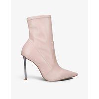Pointed leather sock boot | Selfridges