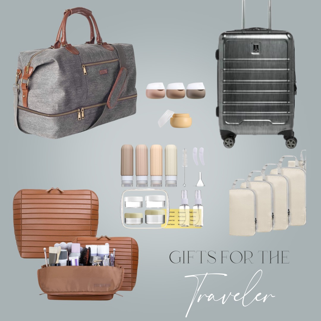 Gifts For the Traveler 

These are my ride or die travel heroes!  I can’t stop talking about the Parallelle toiletry bag! I love mine so much!  The suitcase has held up strong through years of trips and these compression bags are really well made!  The weekender is great with storage for shoes in bottom section.   

#LTKGiftGuide #LTKTravel #LTKHoliday