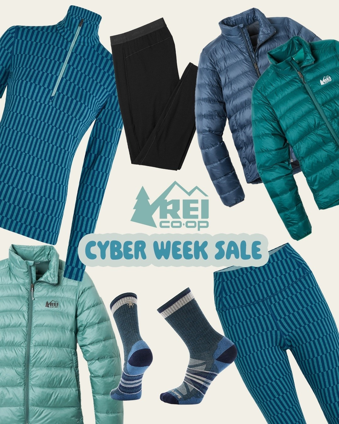 ITSS TIIMMMMEEEEEE! and this year we are not letting each other be cold on the mountain sooo… I took the liberty of going through every single @rei Cyber Week Sale markdown and found the best pieces to actually keep you warm and looking cute on the slopes. #REIPartner 

#LTKHoliday #LTKCyberWeek #LTKGiftGuide