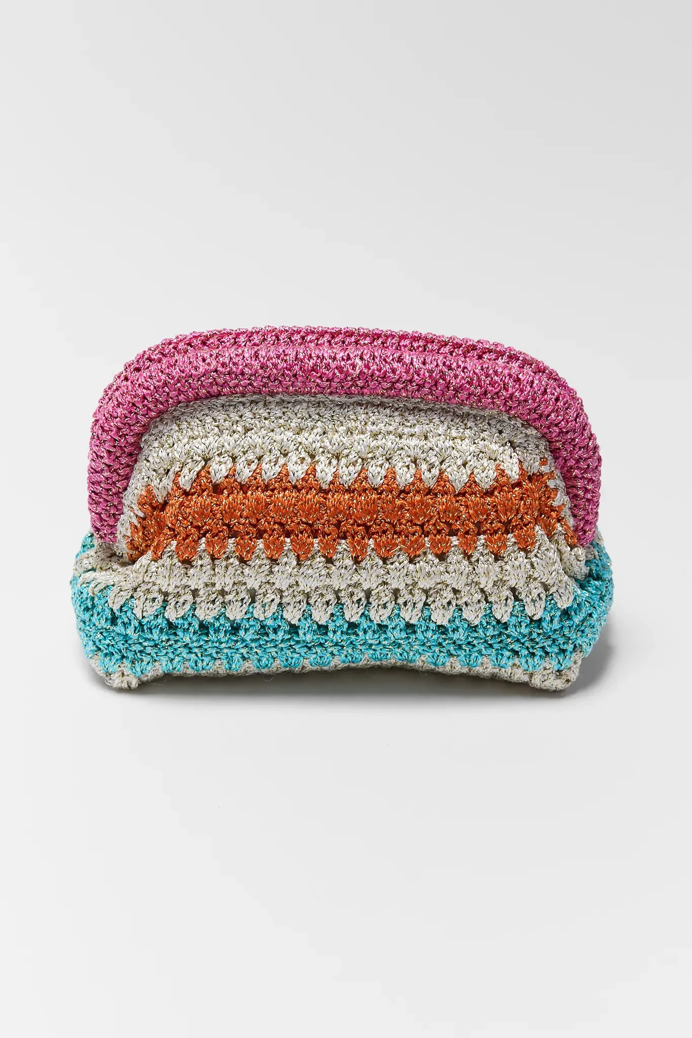 Luna Multicolor Woven Clutch | Avara
