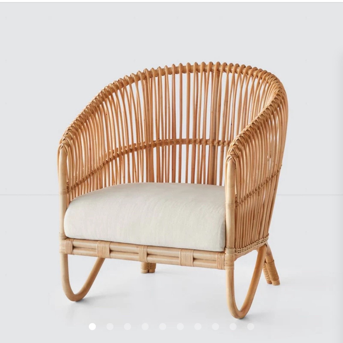 TARA RATTAN LOUNGE CHAIR from the citizenry, but as always similar items alternative are tagged  

#LTKHome