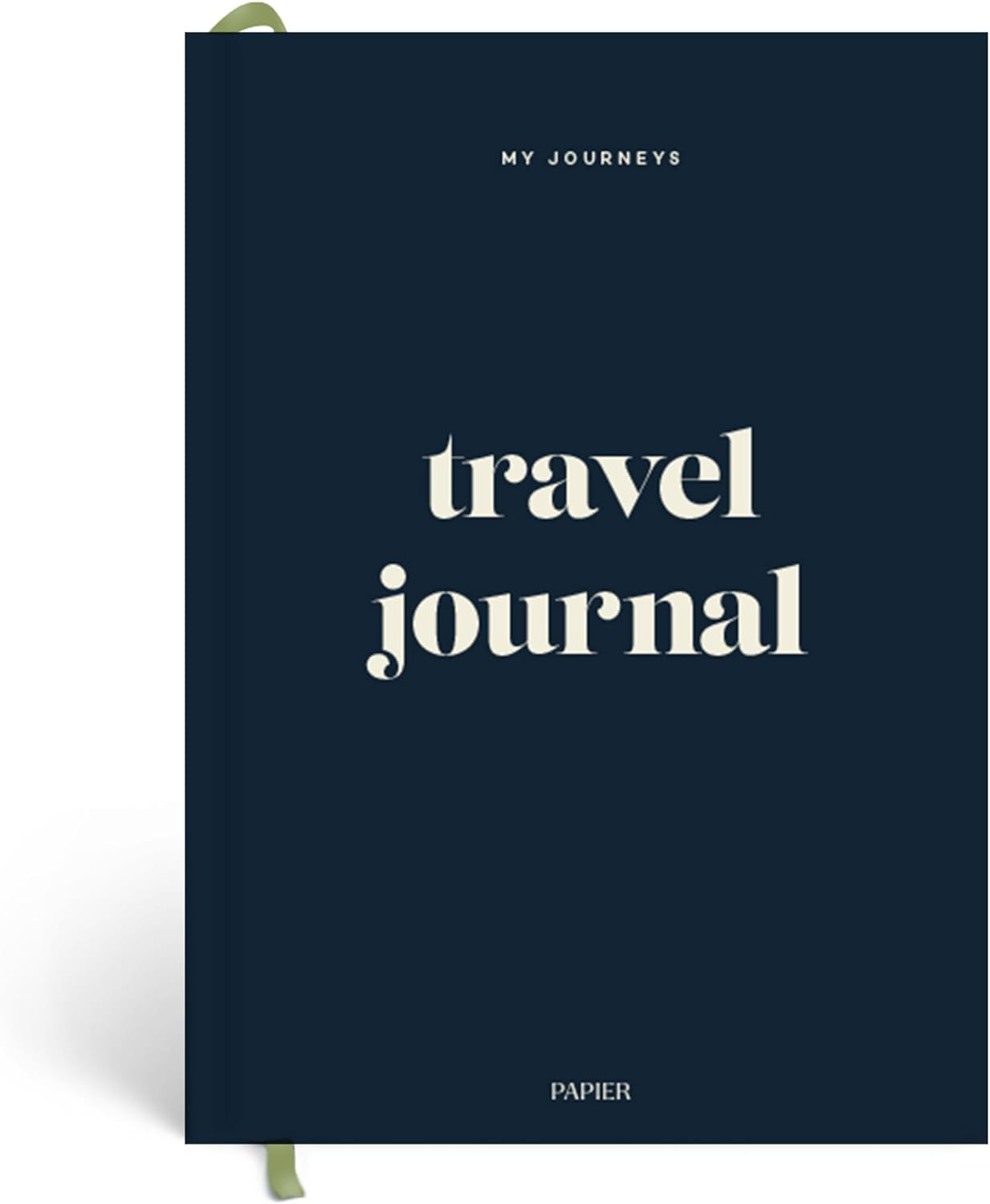 Papier A5 Hardback Travel Journal - New Horizons Print | Hardcover Vacation Trip Itinerary Planne... | Amazon (US)