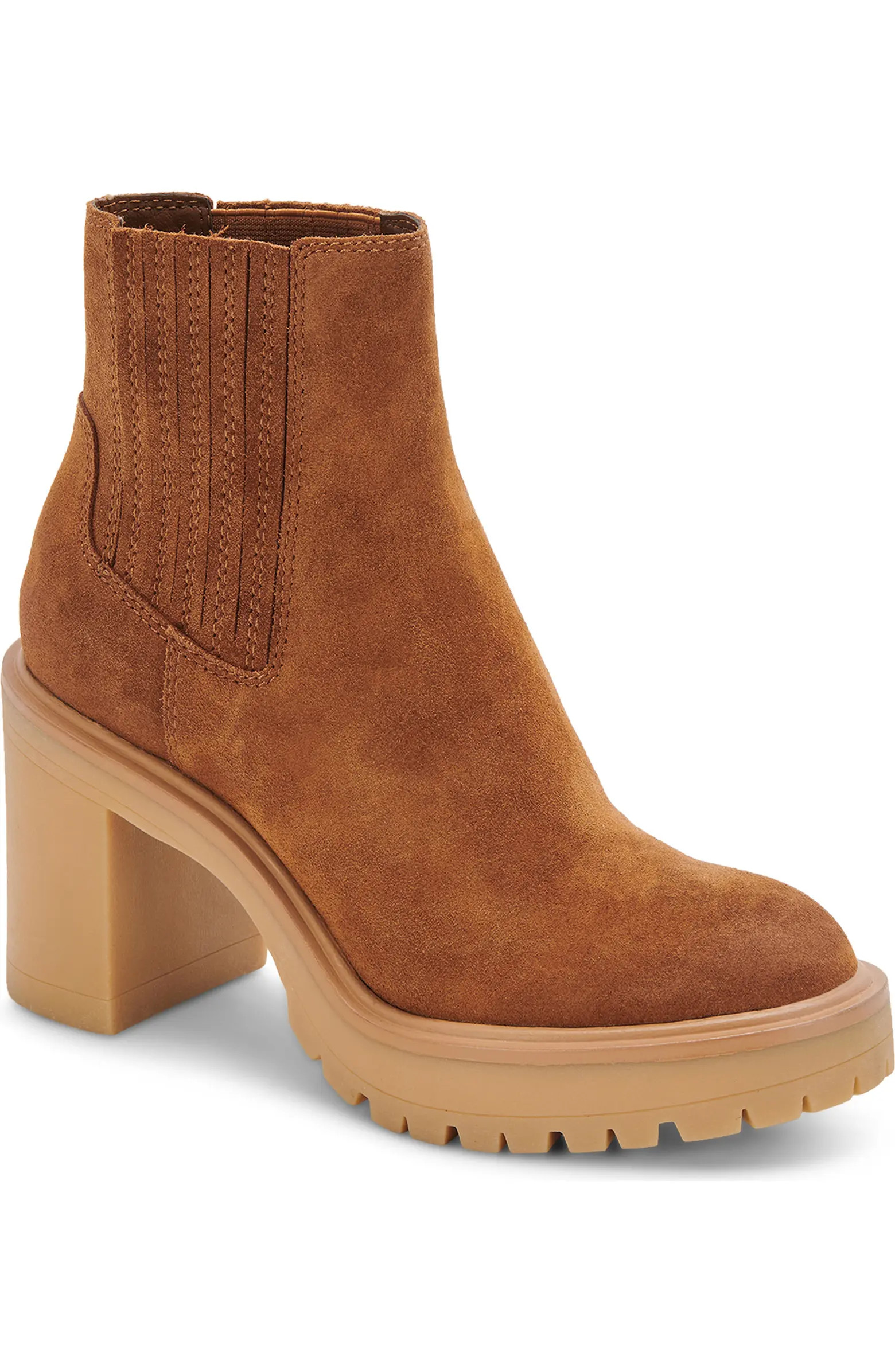 Caster H2O Waterproof Lug Sole Platform Bootie - Wide Width Available (Women) | Nordstrom Rack