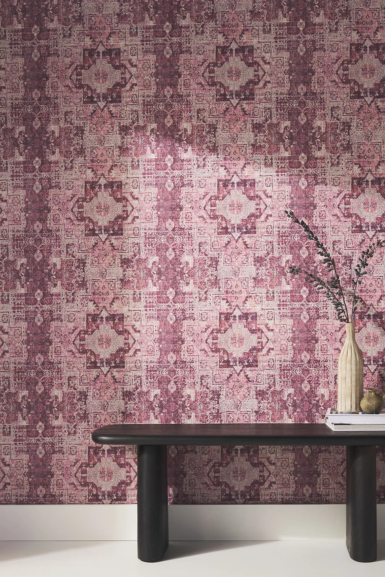 Distressed Medallion Wallpaper | Anthropologie (US)