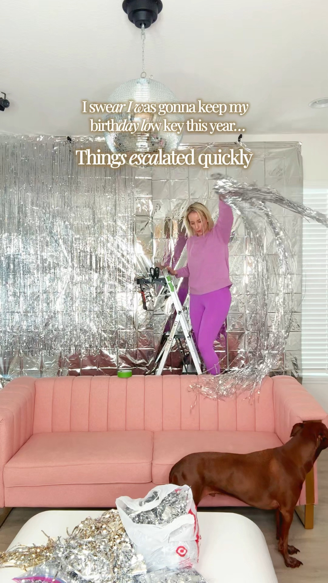 Purple sweatshirt with purple leggings so cute for spring! Pink sofa options linked too!


#LTKActive #LTKHome