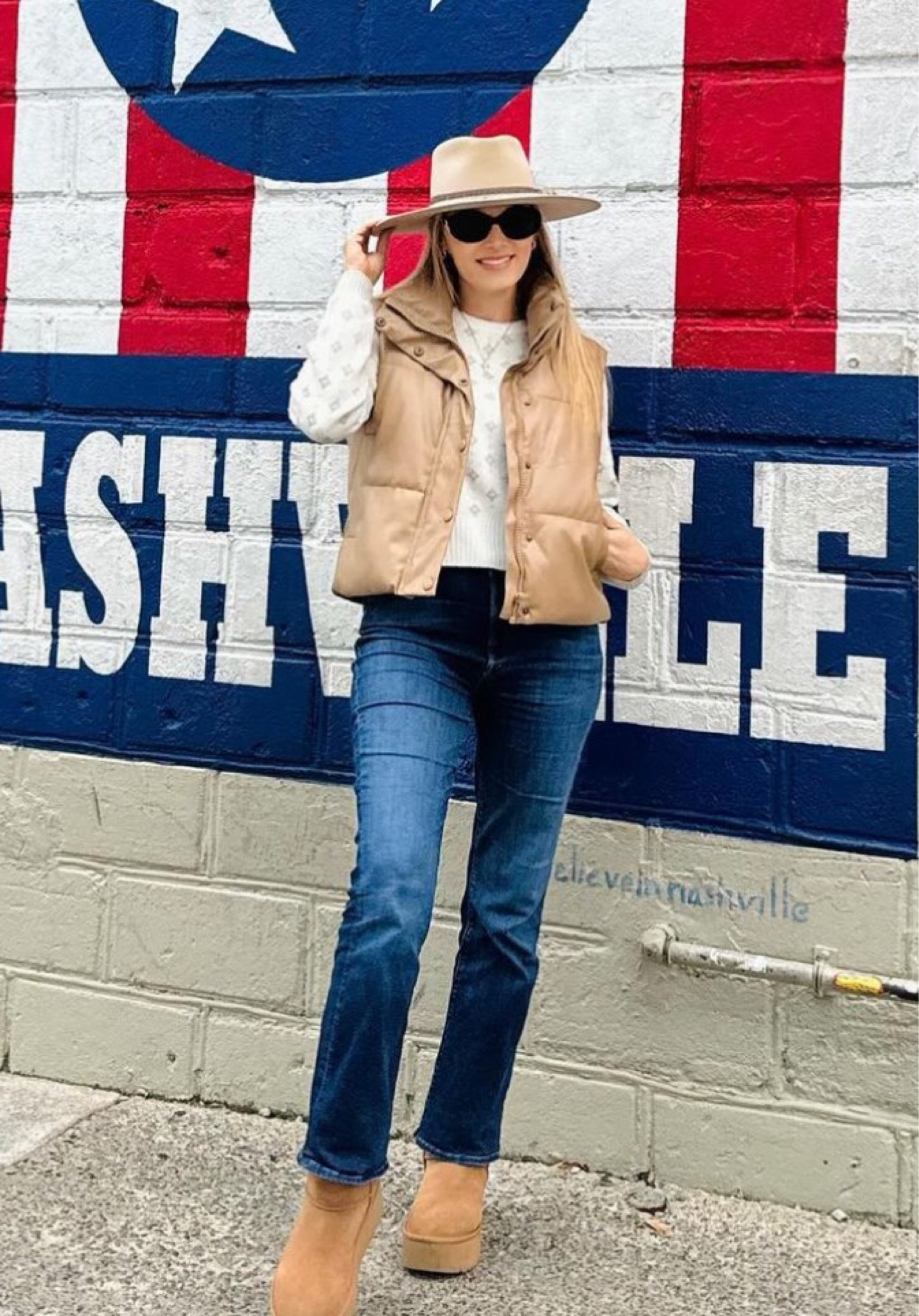 Cute winter Nashville outfit

#LTKfindsunder50 #LTKsalealert #LTKover40