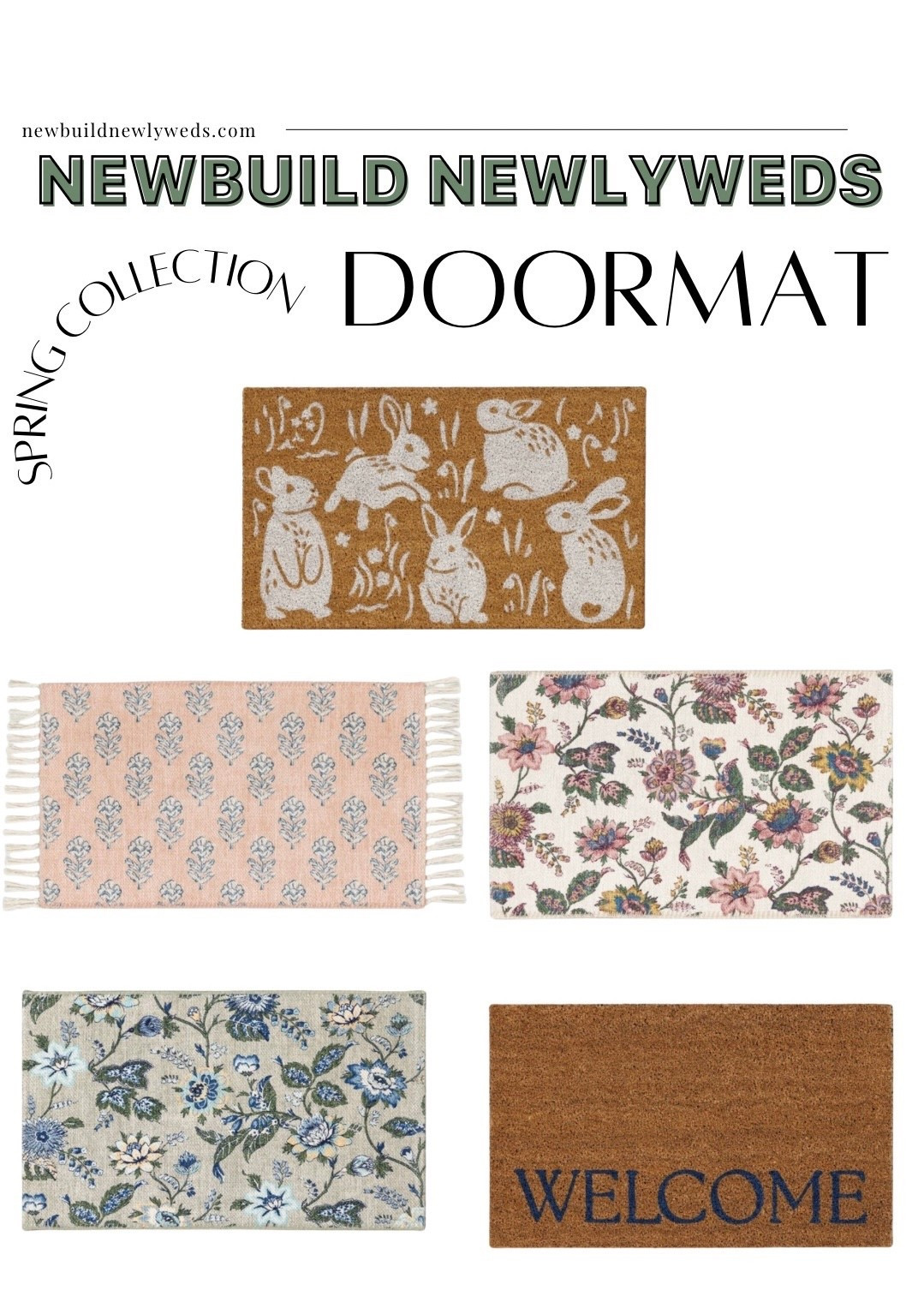 Love these doormats for a little spring refresh! 💐🐇 #homedecor #Target 

#LTKSeasonal #LTKHome #LTKFindsUnder50