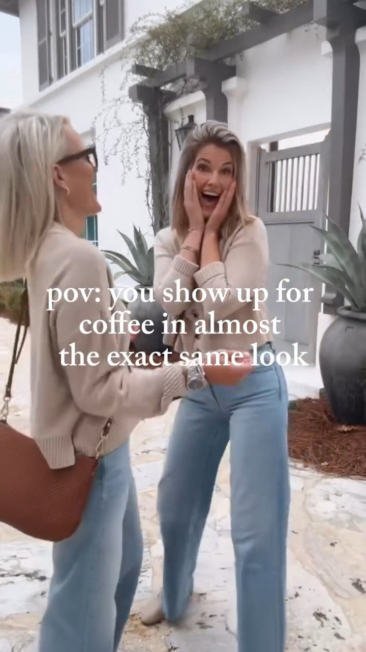 I am 5’11” wearing 27x34 in the wide leg jeans. I find the inseam to be a tad short compared to other brands. These are so comfortable. Great stretch but not saggy in the bum. 

#LTKTall #LTKOver40 #LTKootd